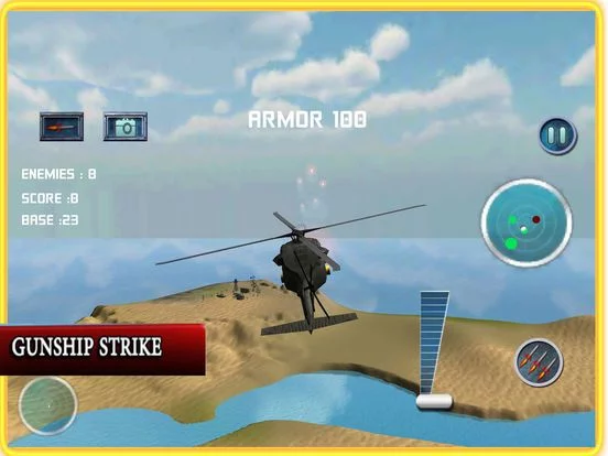 Изображение игры: Heli Gunship Air Battle