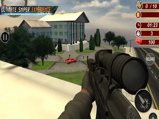 Изображение игры: Modern Terrorist Sniper Shoot