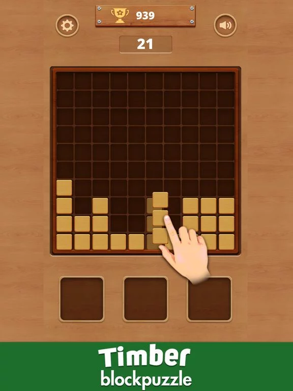 Изображение игры: Timber Block Puzzle - Fun Game