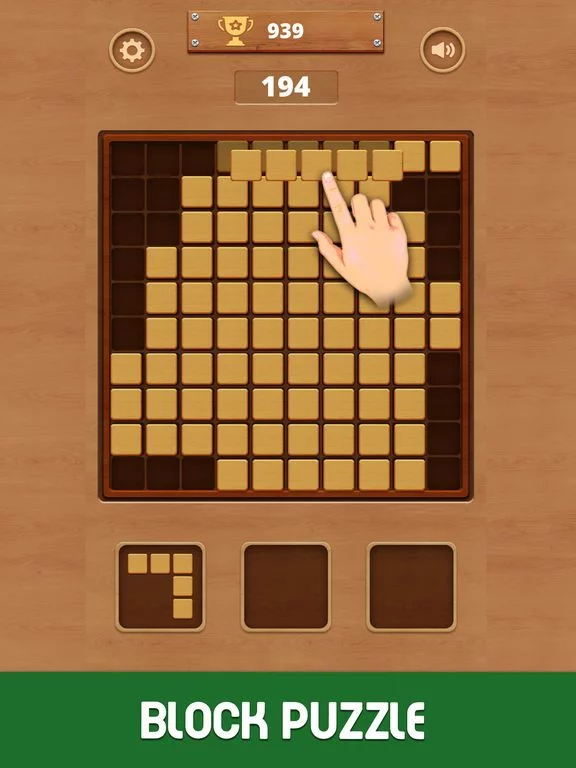 Изображение игры: Timber Block Puzzle - Fun Game