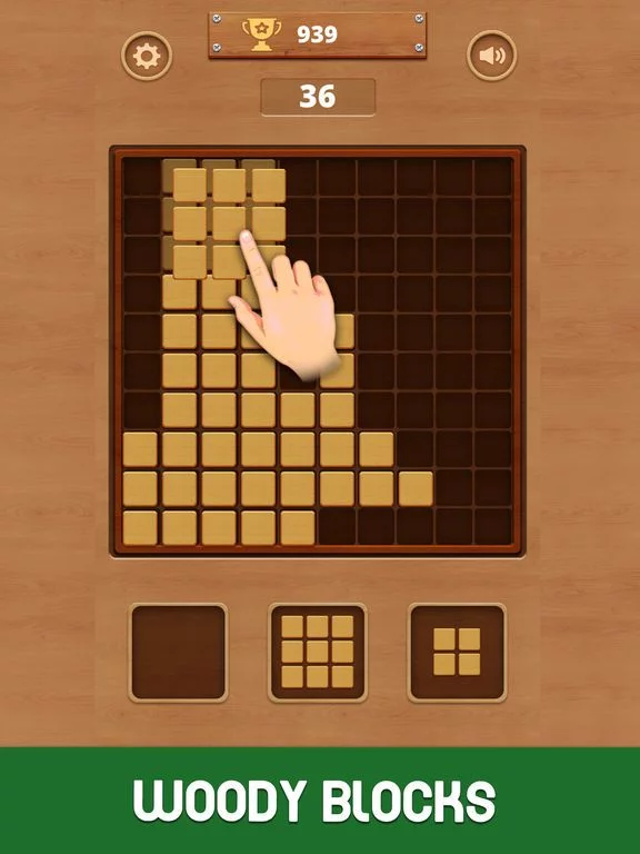 Изображение игры: Timber Block Puzzle - Fun Game