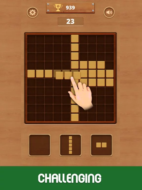 Изображение игры: Timber Block Puzzle - Fun Game