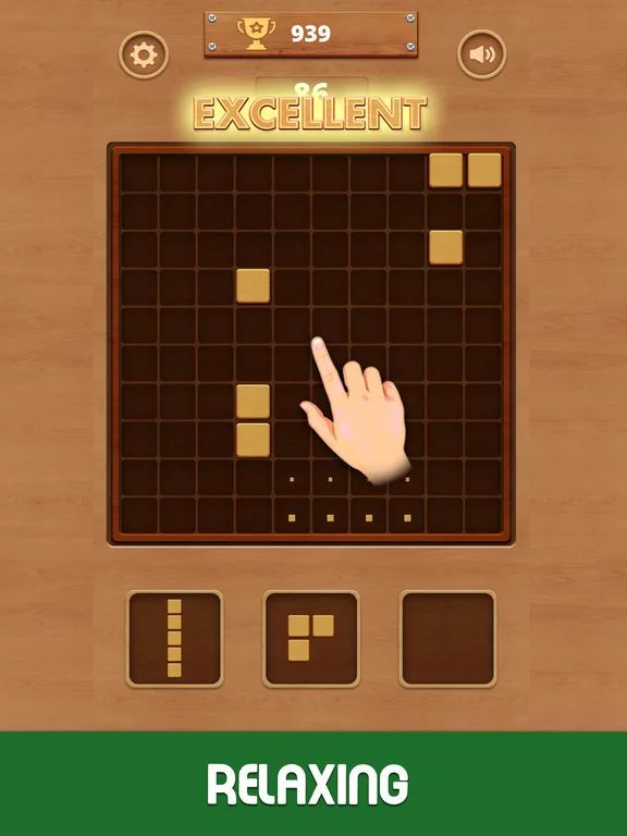 Изображение игры: Timber Block Puzzle - Fun Game