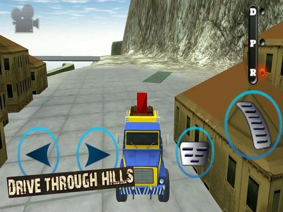 Изображение игры: US Heavy Truck Cargo Driving