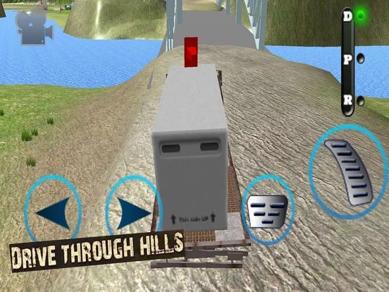Изображение игры: US Heavy Truck Cargo Driving