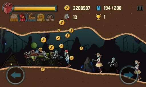 Изображение игры: Zombie Road Racing