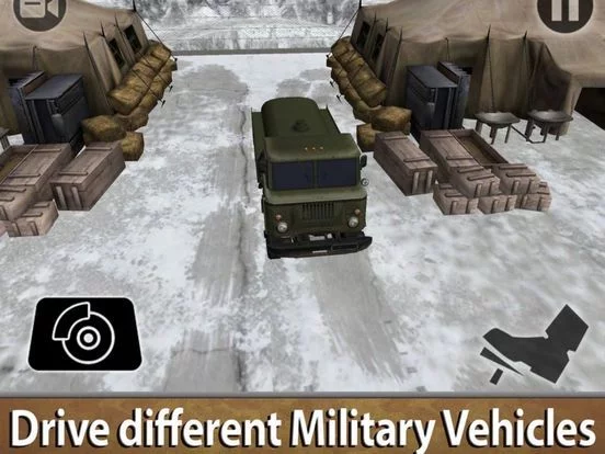 Изображение игры: Heavy Army Truck Transport