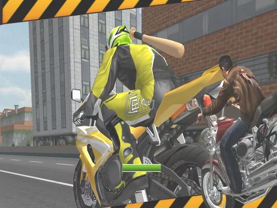 Изображение игры: Bike Attack: Crazy Moto Racing
