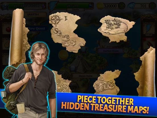 Изображение игры: Treasure Match 3: Match-3 Game