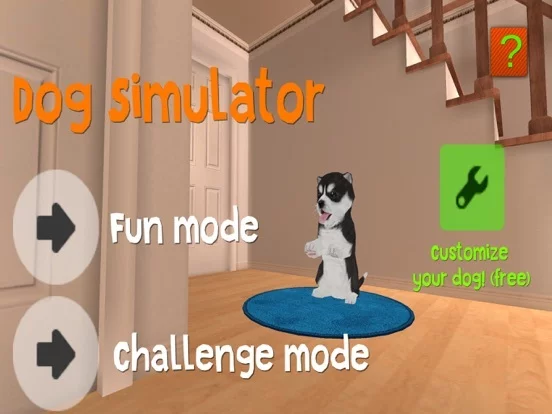 Изображение игры: Dog Simulator HD