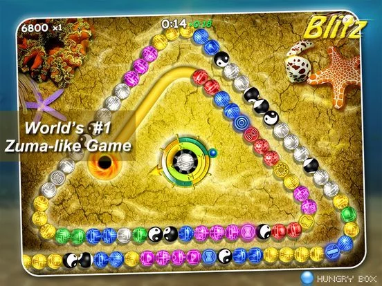 Изображение игры: Montezuma Loops Blitz 2
