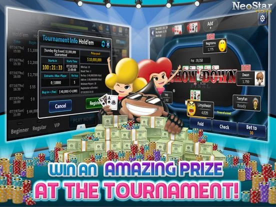 Изображение игры: NeoStar Poker