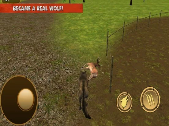 Изображение игры: Wild Wolf Life Simulator