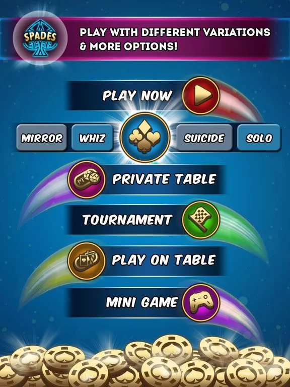 Изображение игры: Spades Multiplayer