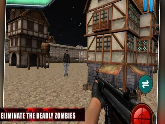 Изображение игры: Shooting Zombie Battle