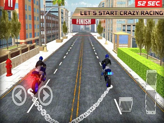 Изображение игры: Chained Bike Rider Stunts