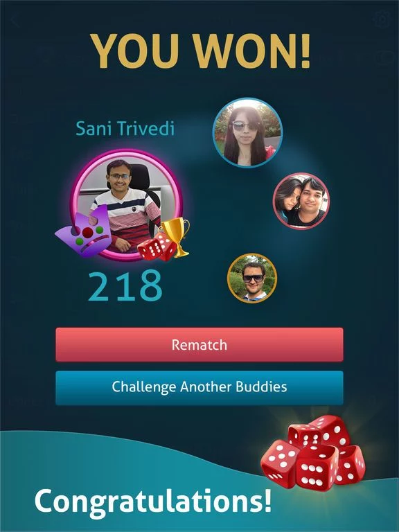 Изображение игры: Yatzy Multiplayer