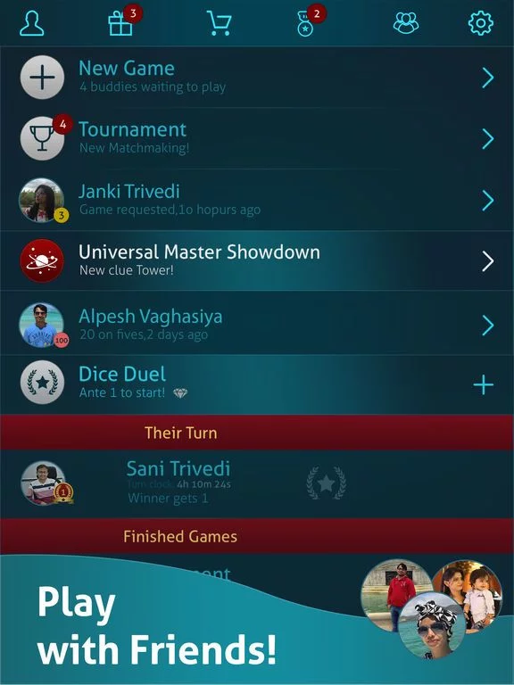Изображение игры: Yatzy Multiplayer