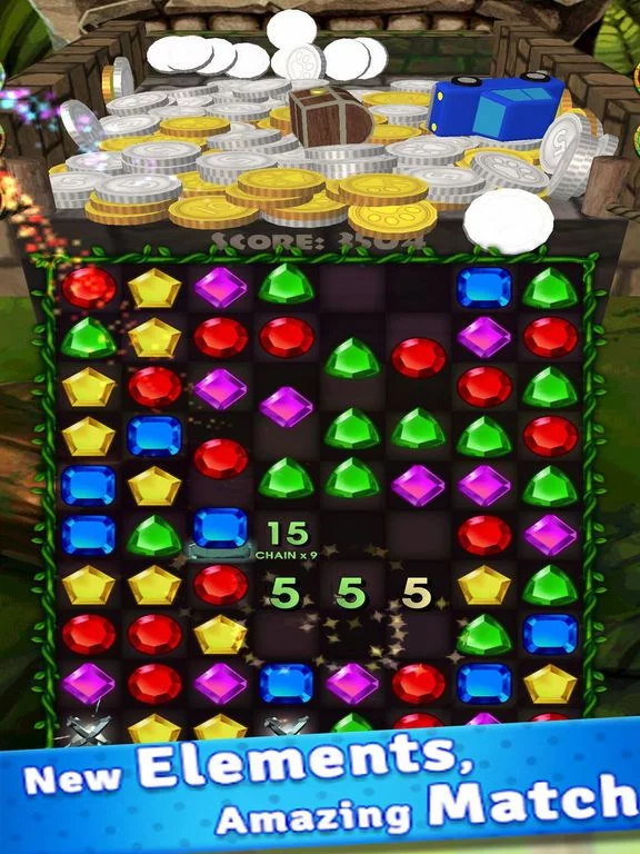 Изображение игры: Gem Slider Adventure