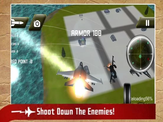 Изображение игры: Sky Pilot Fighters