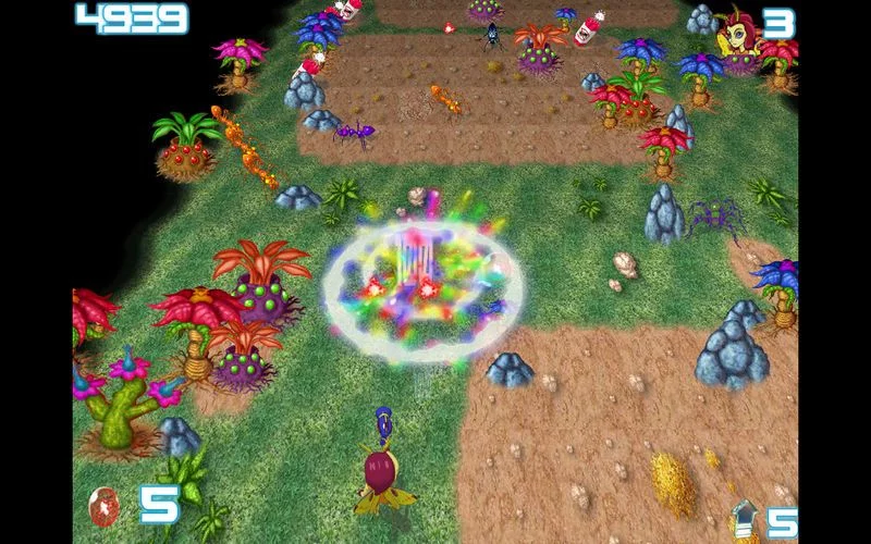 Изображение игры: Bug Attack