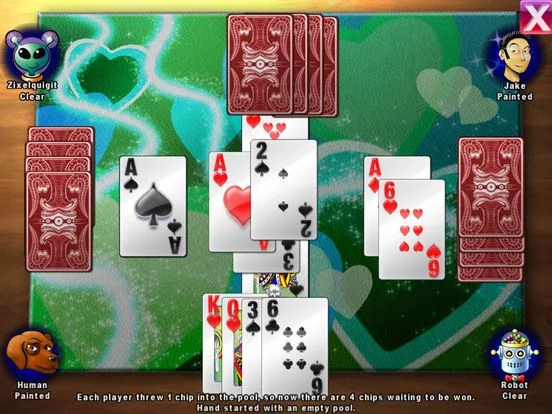 Изображение игры: Hearts-by-Webfoot