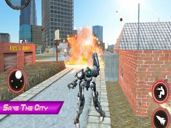 Изображение игры: Epic Robot City Fighting