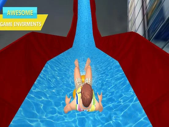 Изображение игры: Water Park Slide Adventure