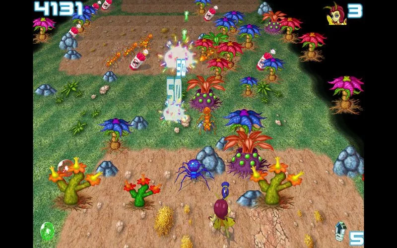 Изображение игры: Bug Attack