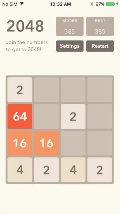 Изображение игры: Play 2048 Puzzle