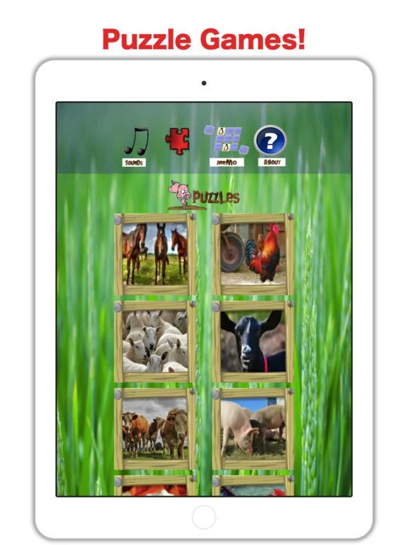 Изображение игры: Farm Zoo: fun animal games for boys and girls free