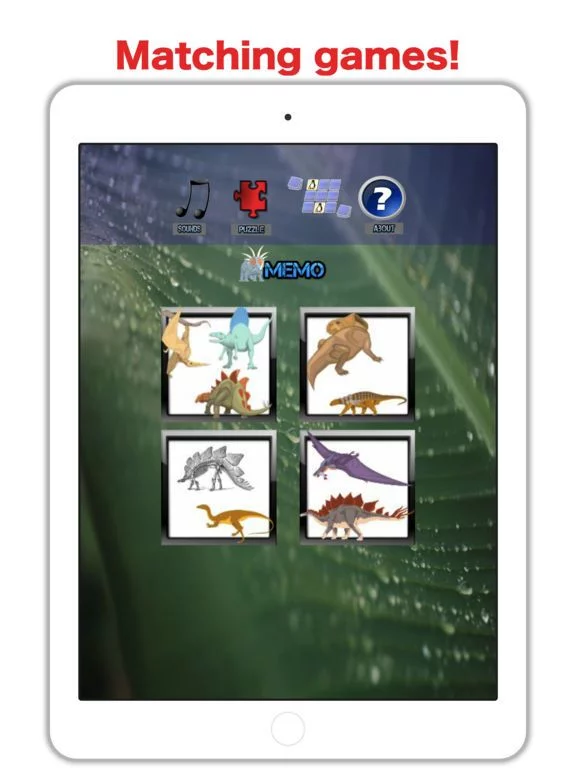 Изображение игры: Dino Life: Dinosaur Games Free For Kids, Sounds, Puzzle & Memo Game