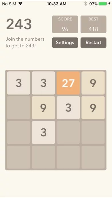 Изображение игры: Play 2048 Puzzle