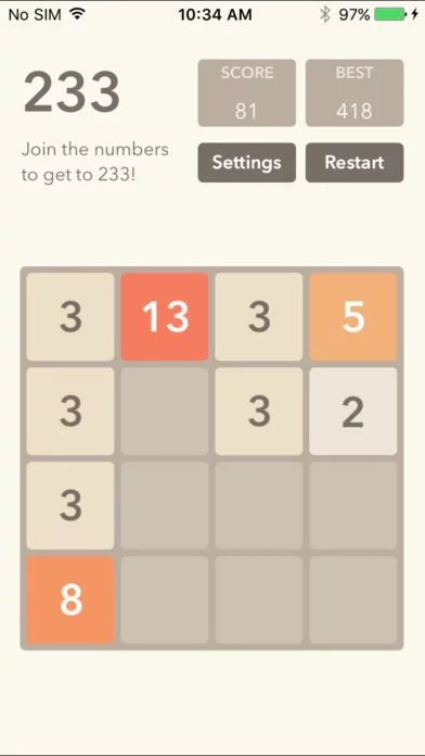 Изображение игры: Play 2048 Puzzle