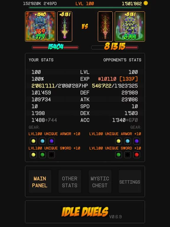 Изображение игры: Idle Duels