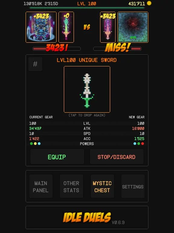 Изображение игры: Idle Duels