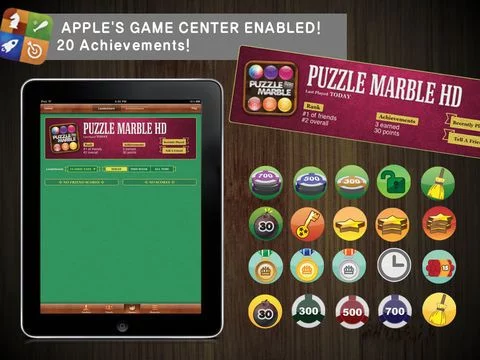 Изображение игры: Puzzle Marble HD Free