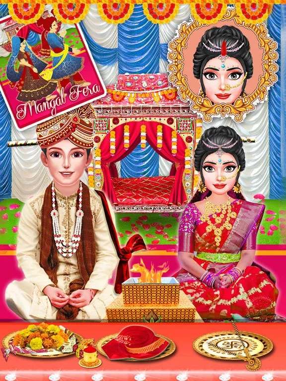 Изображение игры: Indian Girl Arrange Marriage