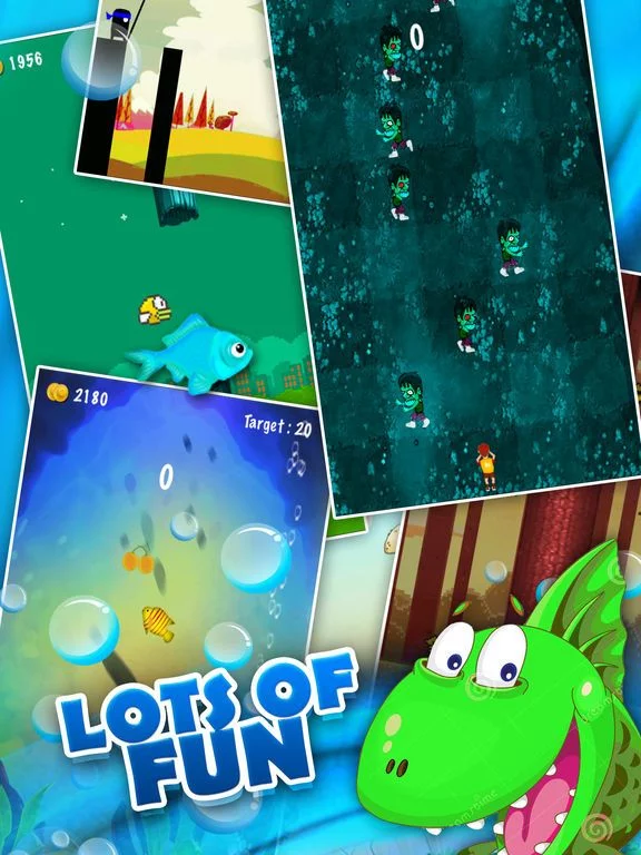 Изображение игры: 24 Games in 1 - Fish Wish Win free fishes & tanks