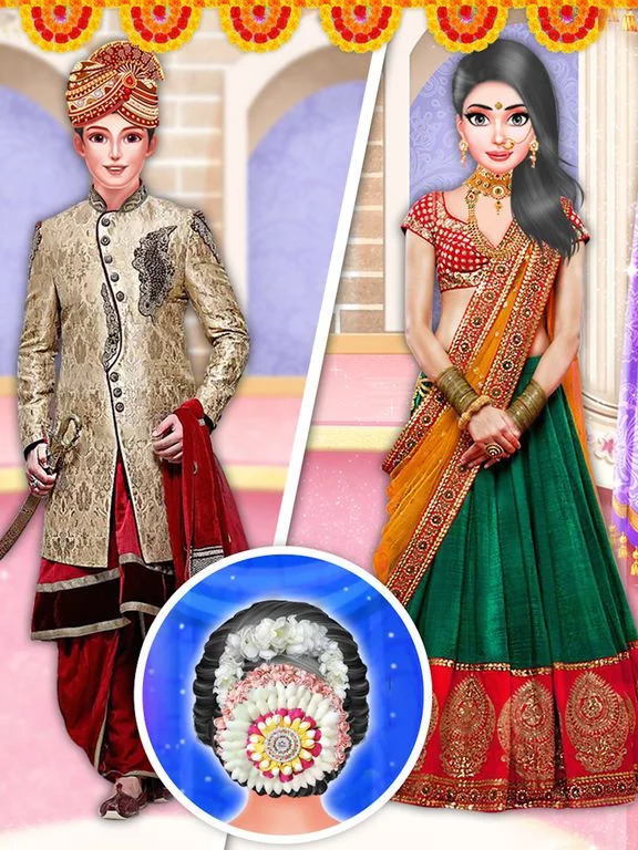 Изображение игры: Indian Girl Arrange Marriage