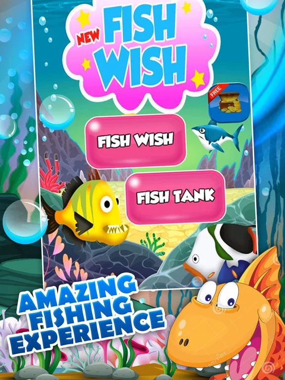 Изображение игры: 24 Games in 1 - Fish Wish Win free fishes & tanks