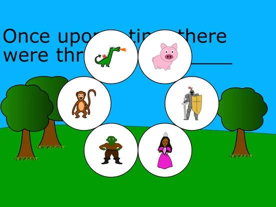 Изображение игры: Build A Book - Fun interactive stories for kids
