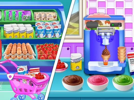 Изображение игры: Frosty Ice Cream Factory