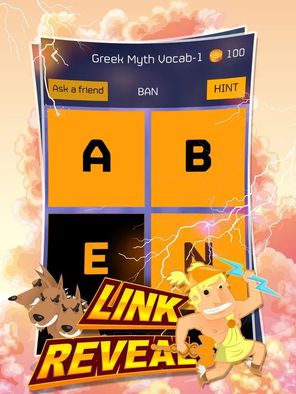 Изображение игры: Greek Mythology Word Search & Finder Puzzle Games