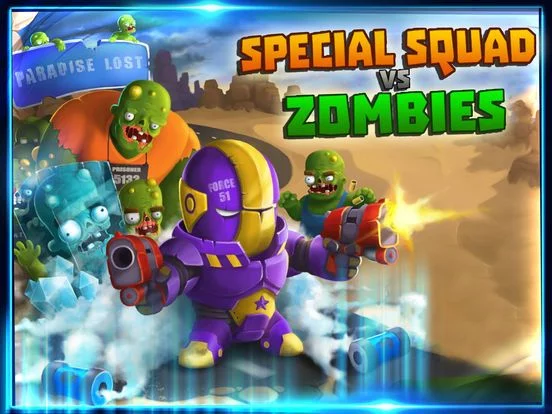 Изображение игры: Zombies Dead Frontier Vs Special Squad heroes Pro