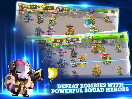 Изображение игры: Zombies Dead Frontier Vs Special Squad heroes Pro