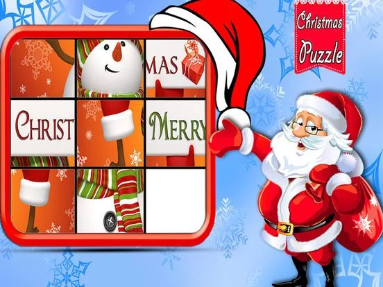 Изображение игры: Puzzle for Merry Christmas - Santa Gifts HD Puzzles for Kids and Toddler Game Pro