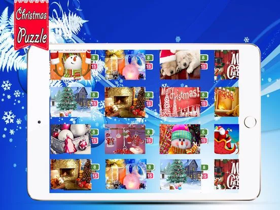 Изображение игры: Puzzle for Merry Christmas - Santa Gifts HD Puzzles for Kids and Toddler Game Pro