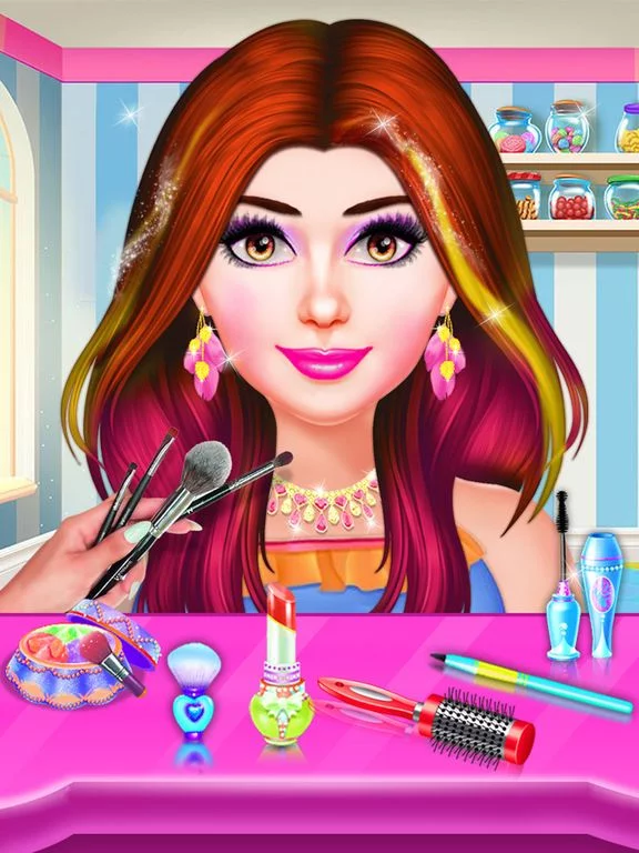 Изображение игры: My First Date Makeover Salon