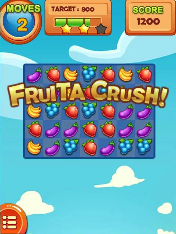 Изображение игры: Fruit Crush - Match 3 puzzle game